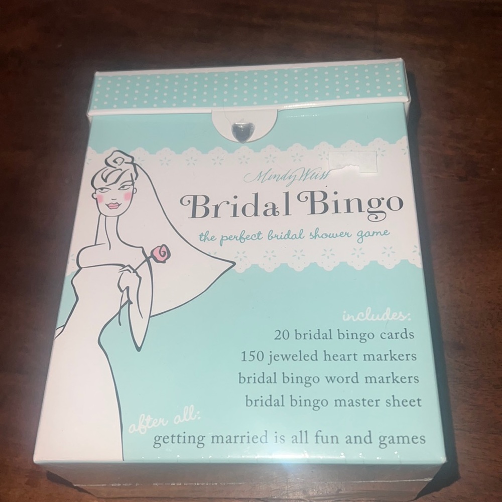 Mindy Weiss Bridal Bingo new in sealed box - bridal shower game